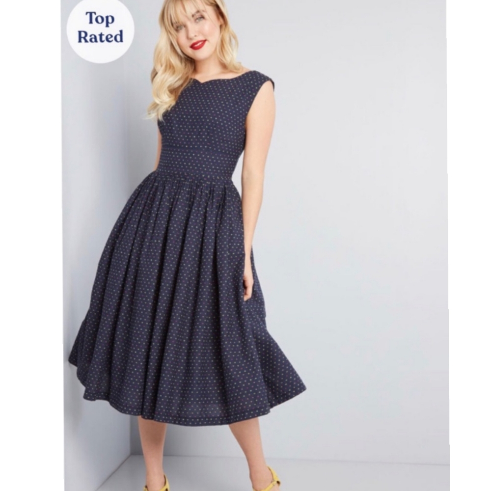 ModCloth Fabulous Fit and Flare Dress with Pockets